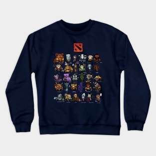 dota 2 heroes Crewneck Sweatshirt